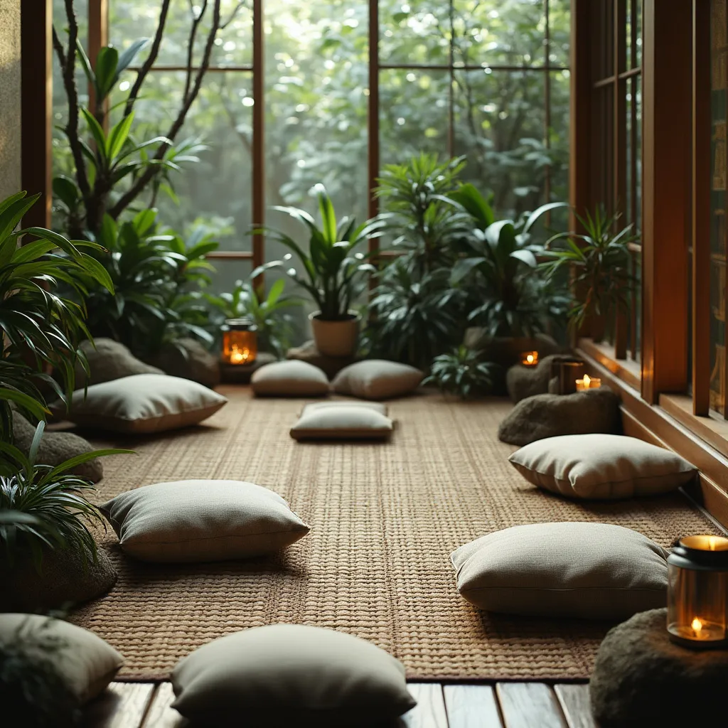 Notre salle de méditation